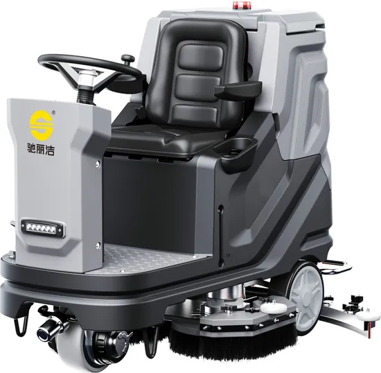 Lower-Noise Ride-on Scrubber Power Suction Dryer Machine for Airport/Shopping Mall